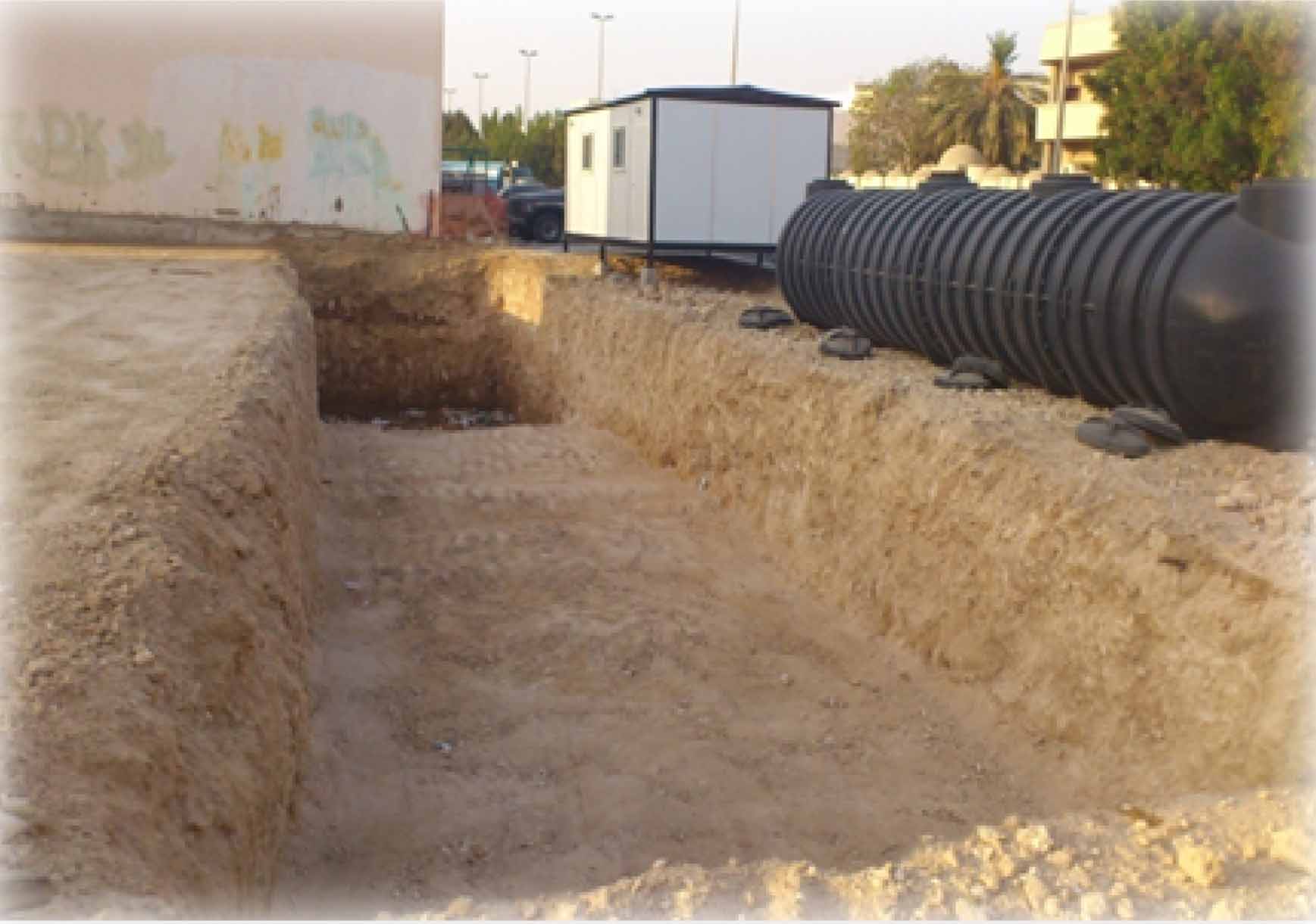 Excavation and infrastructure
