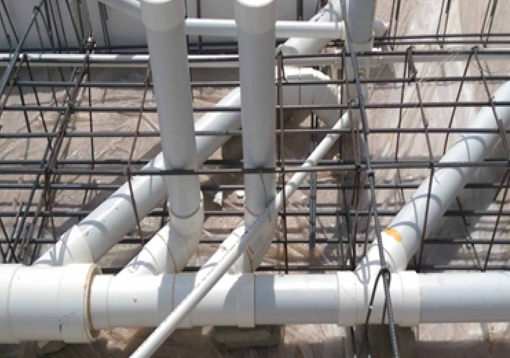 Electrical installations, water supply and drainage