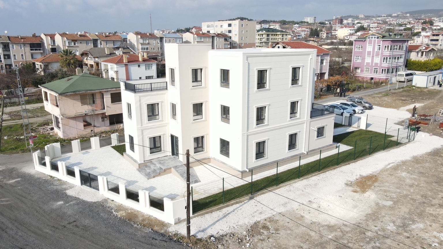 Company headquarters in Istanbul — aerial view 1