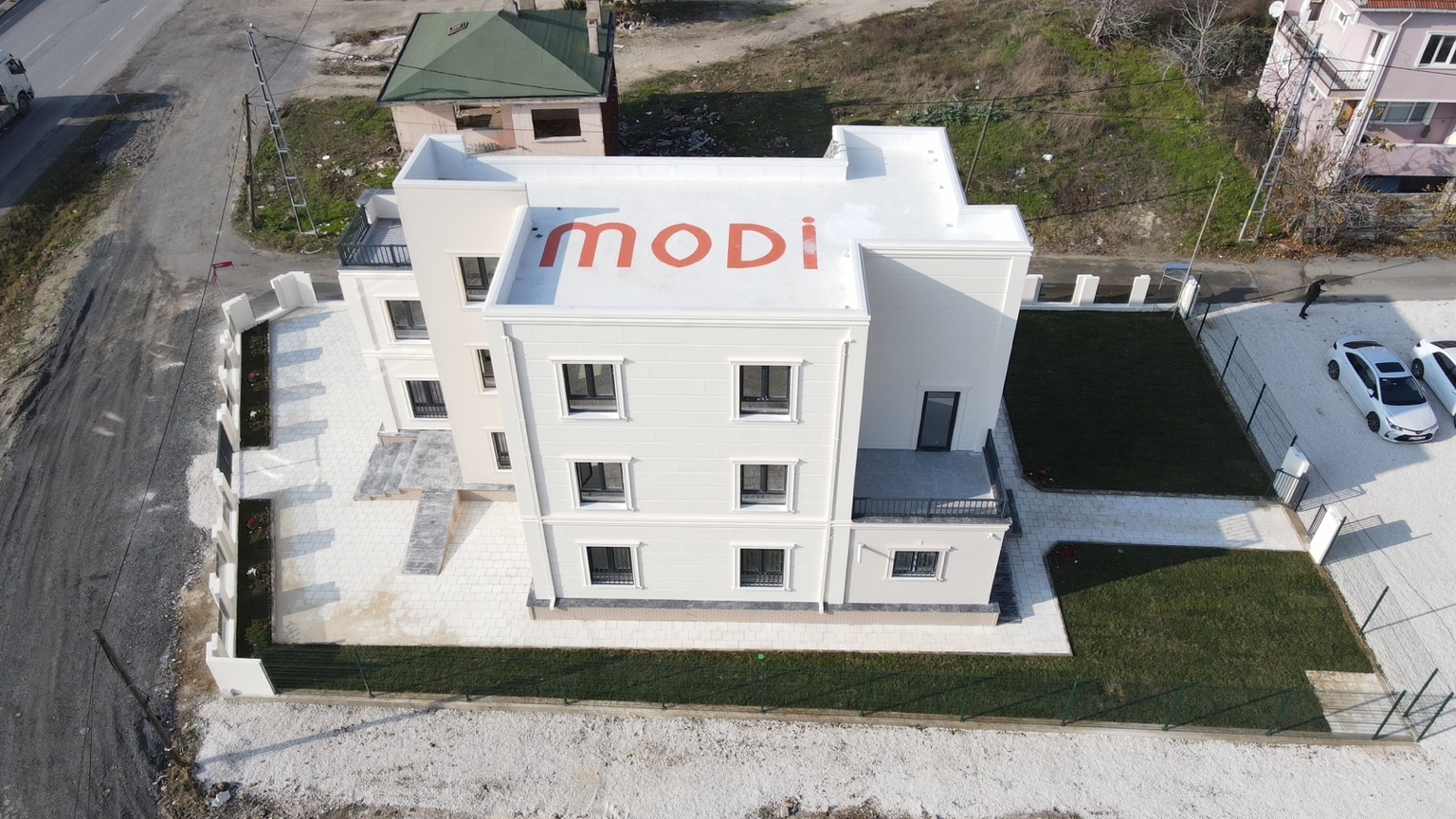 Company headquarters in Istanbul — aerial view 2