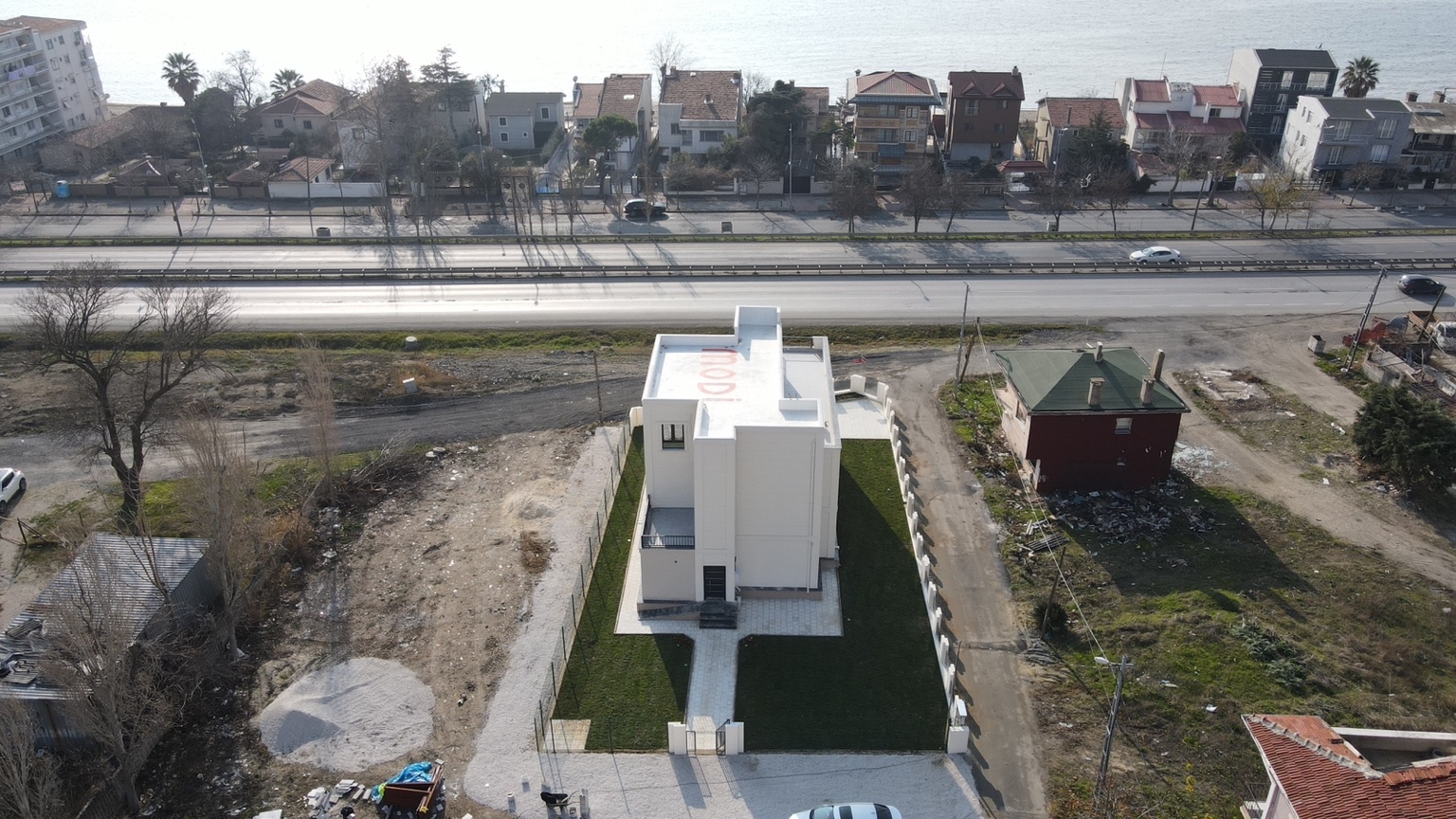Company headquarters in Istanbul — aerial view 3