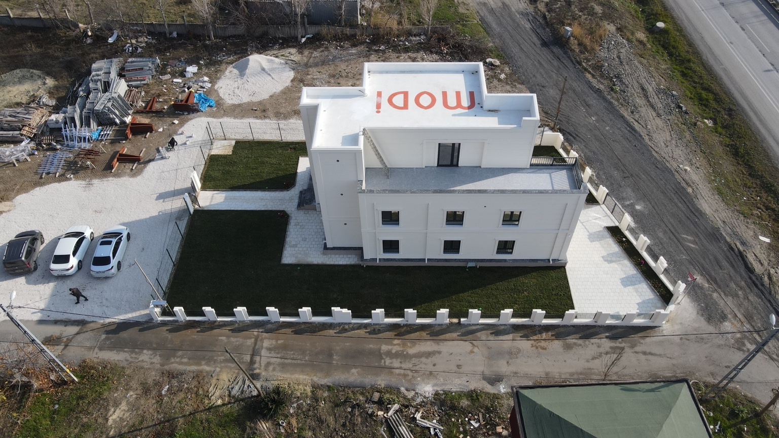 Company headquarters in Istanbul — aerial view 4