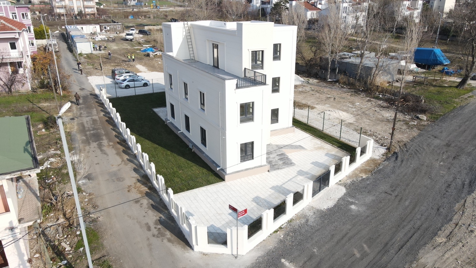Company headquarters in Istanbul — aerial view 6