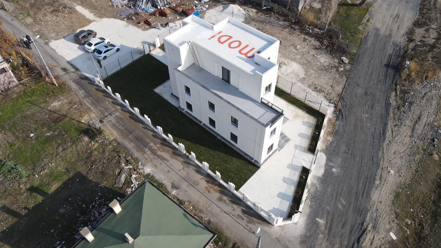Company headquarters in Istanbul — aerial view 7