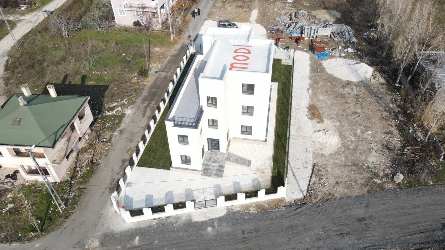 Company headquarters in Istanbul — aerial view 8